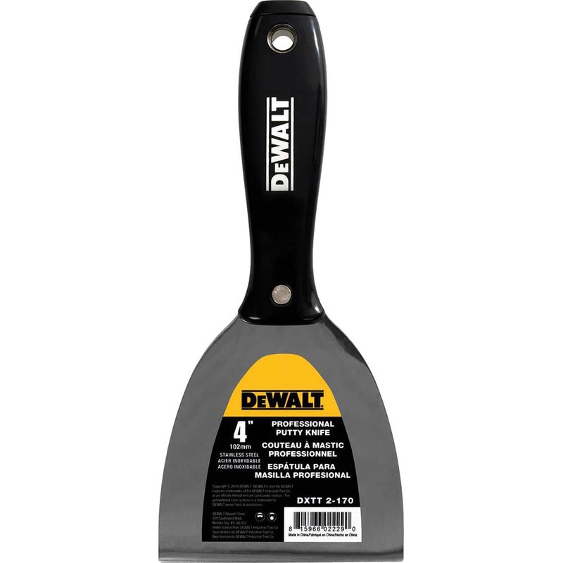 DEWALT Drywall Jointing/Filling Knife 100mm (4in) EU2-170