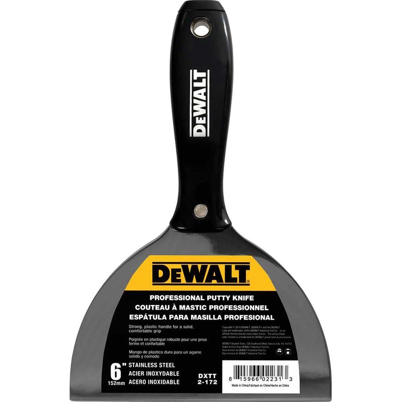 DEWALT Drywall Jointing/Filling Knife 150mm (6in) EU2-172