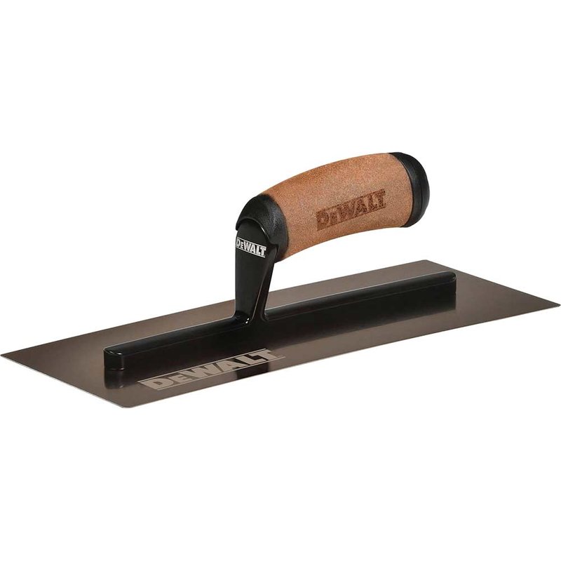 DEWALT Drywall Curved Gold Stainless Steel Finishing Trowel 12in EU2-971