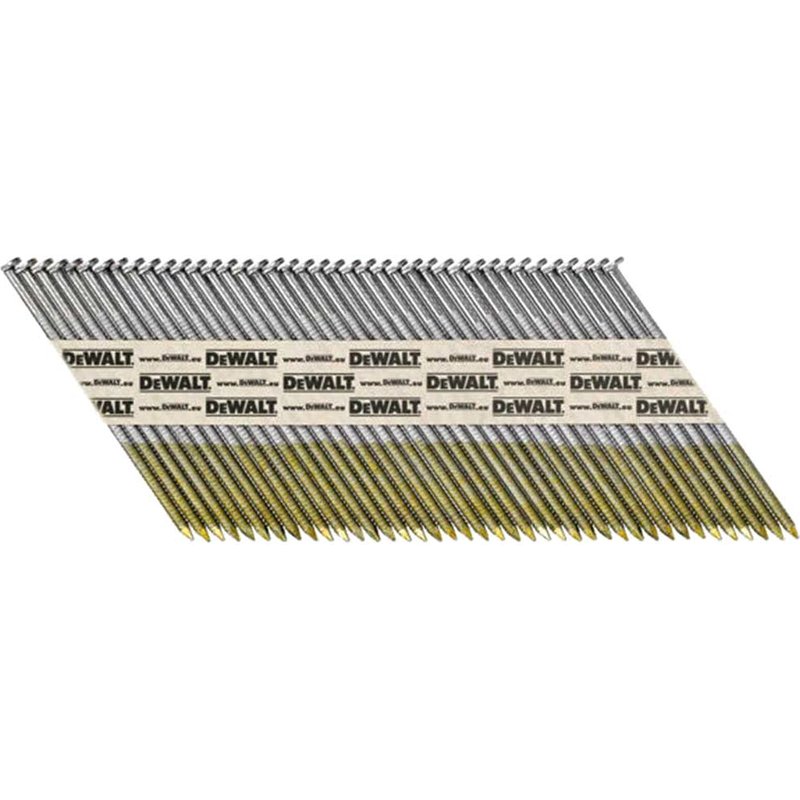 DeWalt First Fix Framing Ring Shank Bright Nails 75mm Pack of 2200