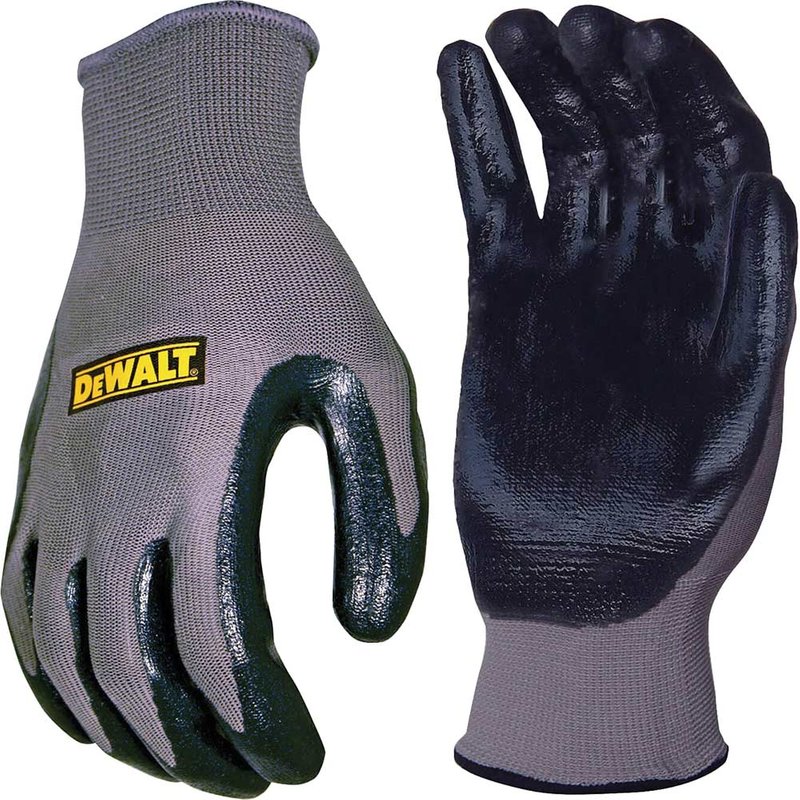 DEWALT Power Tools Nitrile Nylon Gloves - Large DPG66L EU