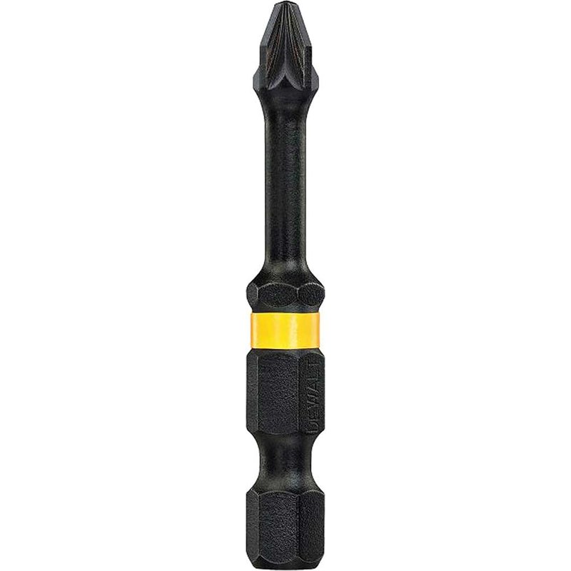 DeWalt Pozi Extreme Impact Torsion Screwdriver Bit PZ2 50mm Pack of 2