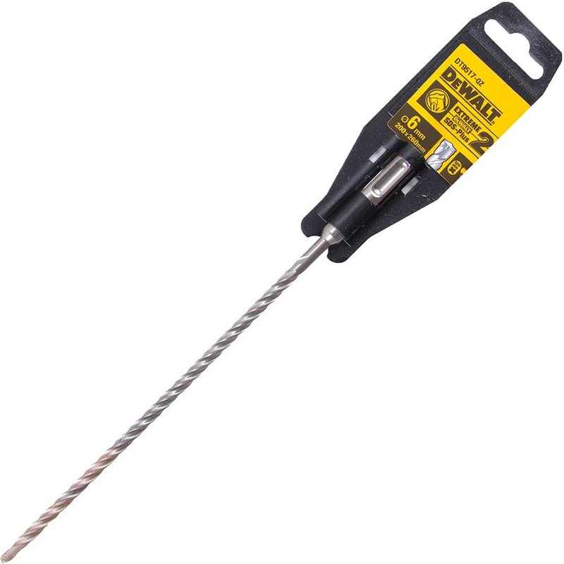DEWALT Power Tools SDS Plus EXTREME 2® Drill Bit 6 x 260mm DT9517-QZ
