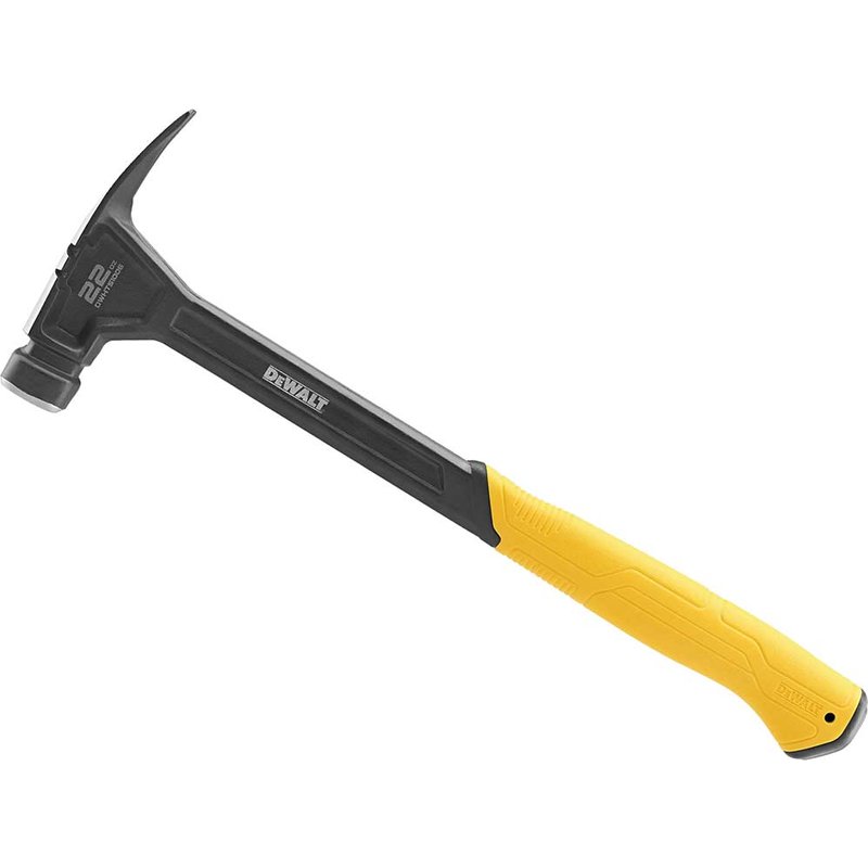 DEWALT Hand Tools Rip Claw Smooth Face Hammer 624g (22oz) DWHT51006-0