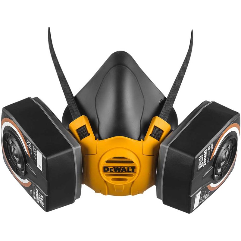 DEWALT Respiration A2P3 Half Mask Respirator - Large DXIR1HMLA2P3