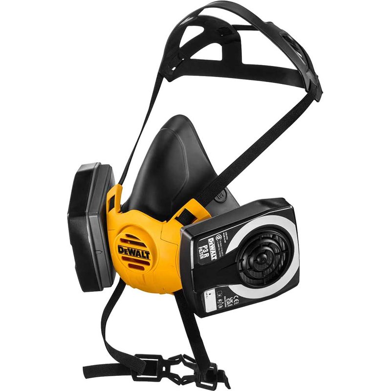 DEWALT Respiration P3 Half Mask Respirator - Medium DXIR1HMMP3