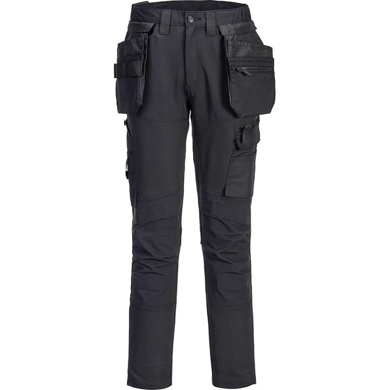 Portwest DX4 Craft Detachable Holster Trousers Black 30" 31"
