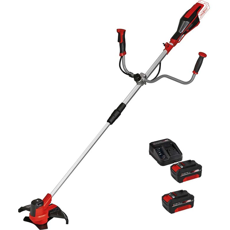 Einhell AGILLO 18/200 18v Cordless Split Shaft Brush Cutter and Line Trimmer 200/300mm 1 x 2.5ah Li-ion Battery Charger