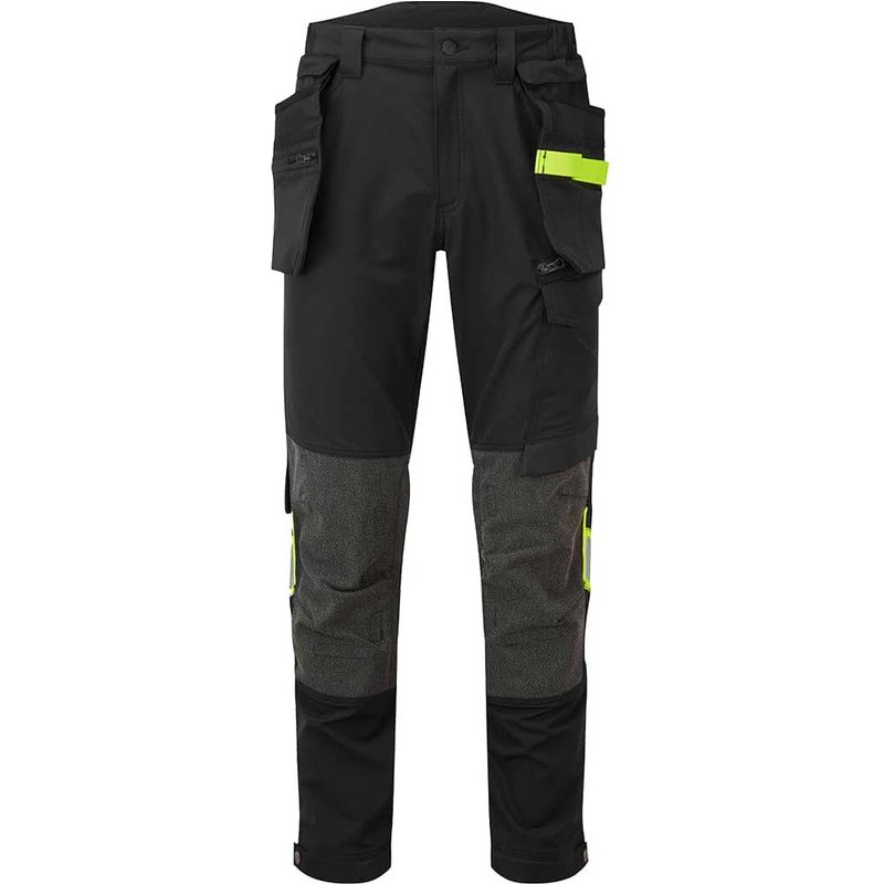 Portwest EV4 Stretch Holster Trousers Black 46" 31"