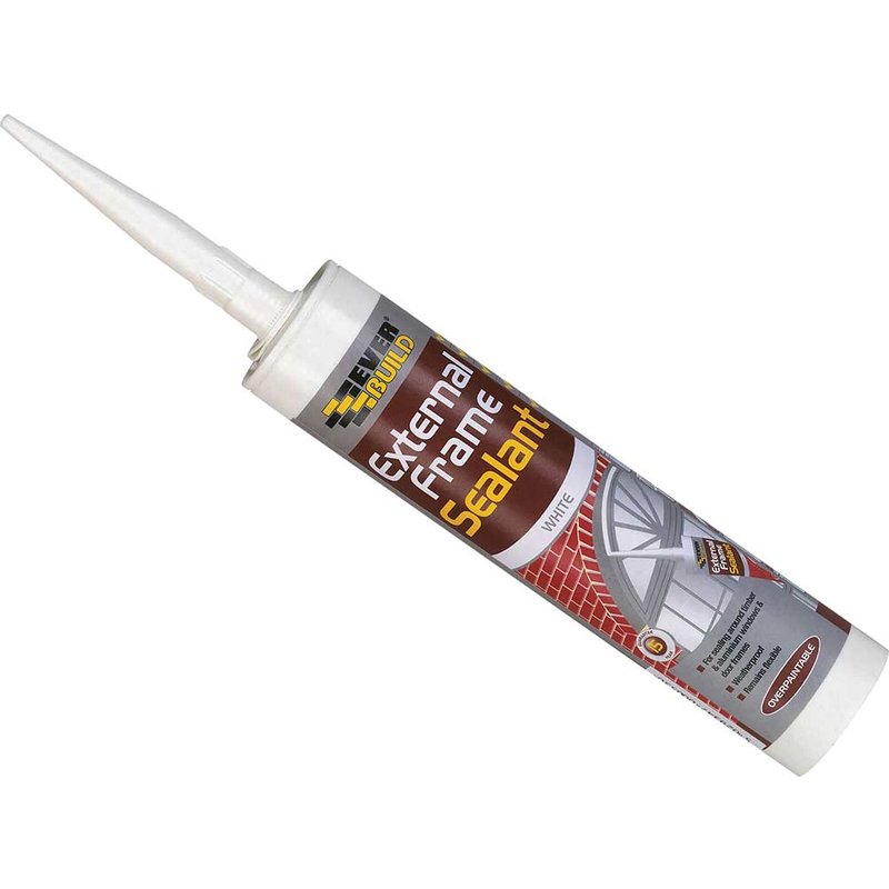 Everbuild Sika External Frame Acrylic Sealant Brown 290ml 483170