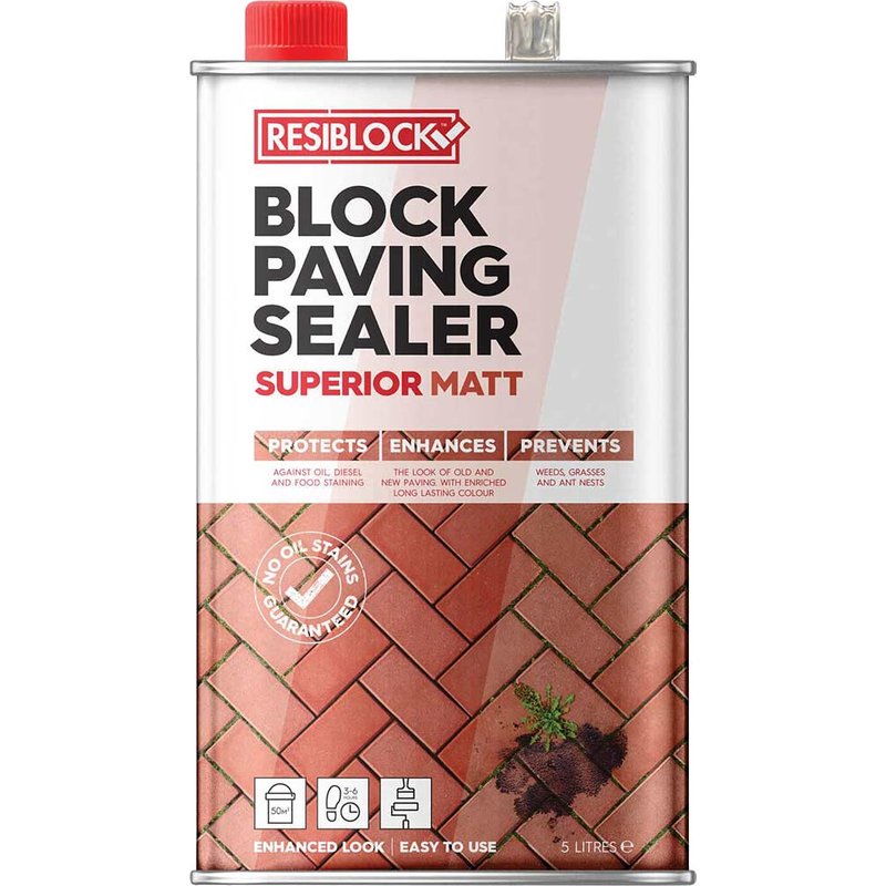 Everbuild Sika Resiblock Superior Original Natural 5 litre 119626