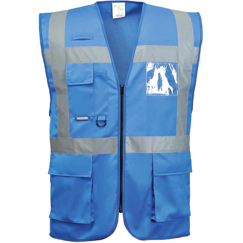 Portwest Iona Executive Hi Vis Vest Royal Blue XL