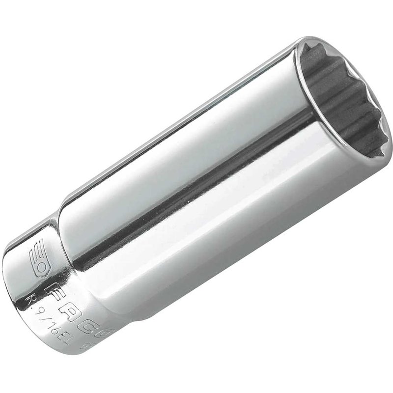 Facom R.EL 1/4" Drive Deep Bi Hexagon Socket Imperial 1/4" 7/16"