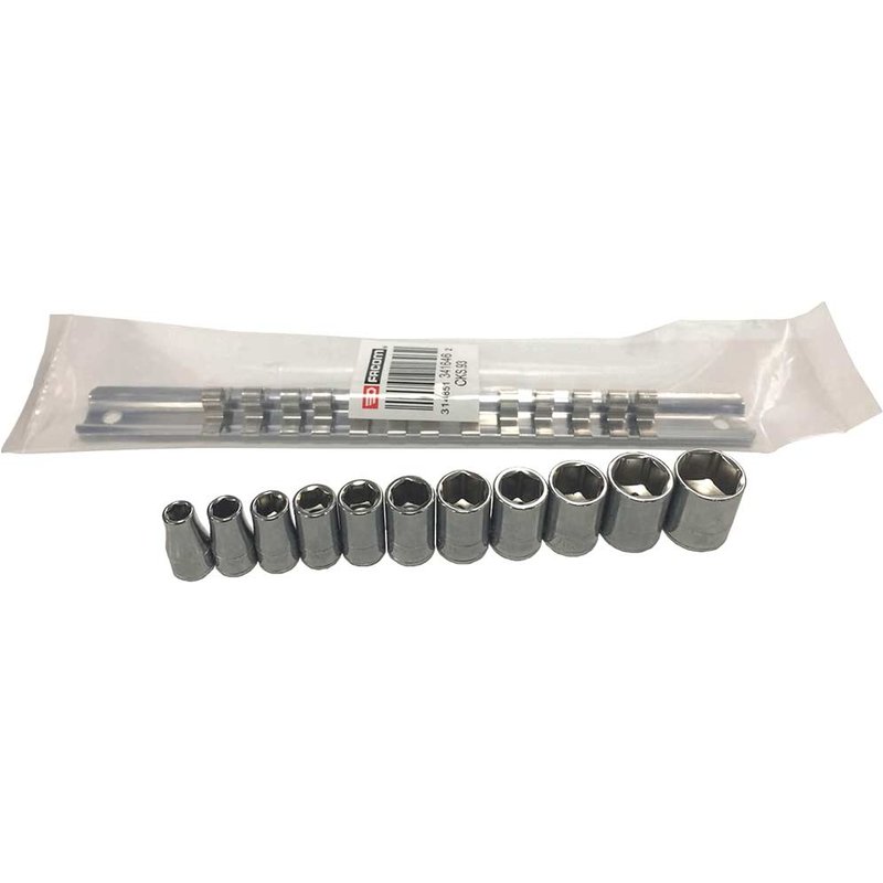 Facom R.40U 1/4" Drive 11 Piece AF Inch 6 Point Socket Set Imperial 1/4"
