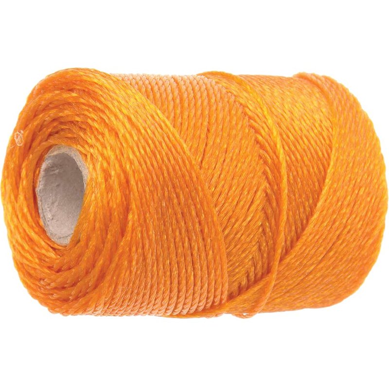 Faithfull 3250 Heavy-Duty Polyethylene Brick Line 250m (820ft) Orange FAI3250
