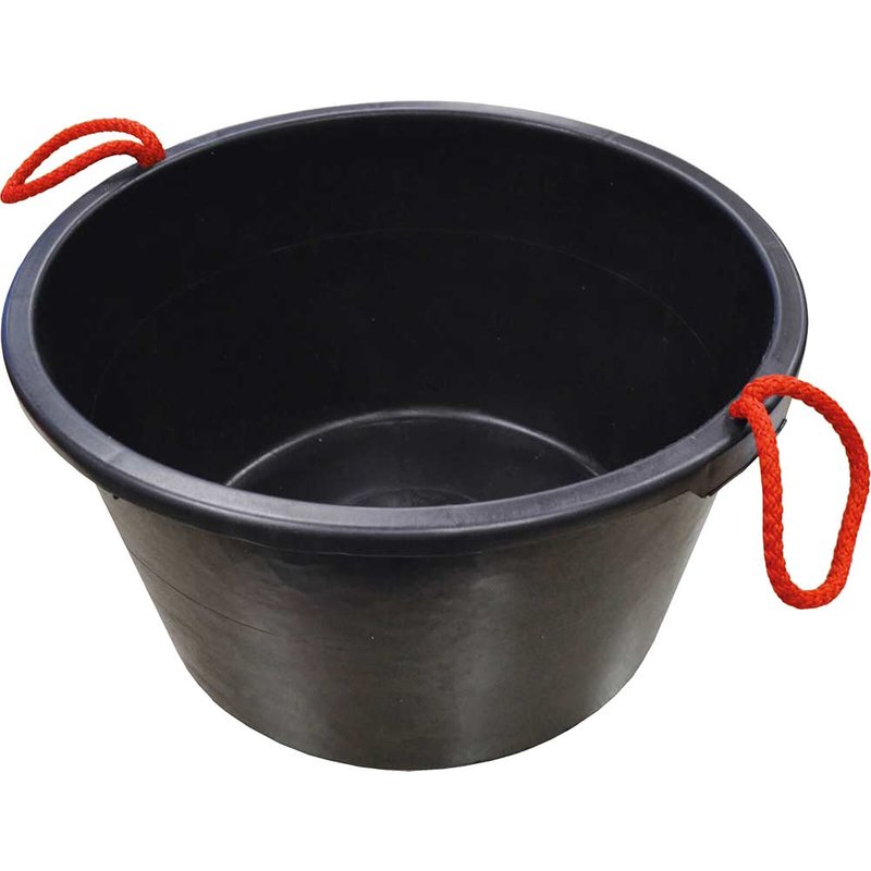 Faithfull Builder's Bucket 40 litre (9 gallon) - Black FAI40LBUCKET