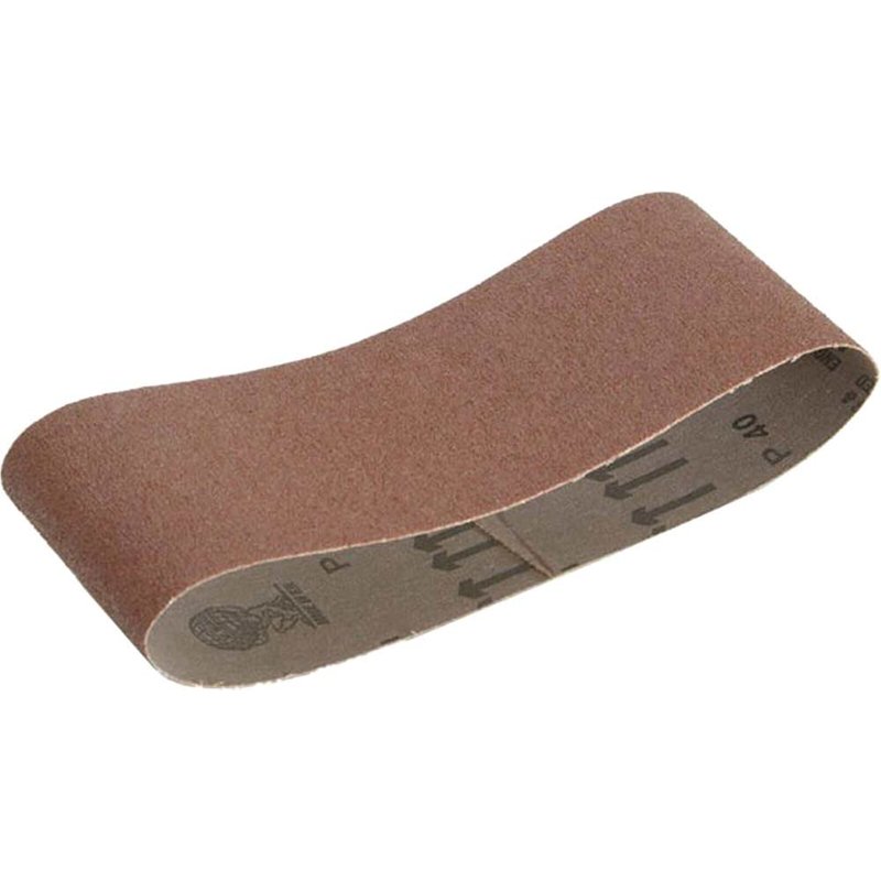 Faithfull Cloth Sanding Belts 75 x 457mm 75mm x 457mm 120g Pack of 1