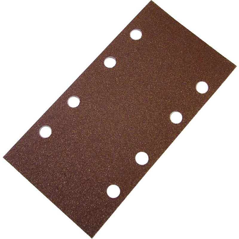 Faithfull Punched Clip On 1/3 Sanding Sheets 93mm x 230mm Assorted Pack of 5