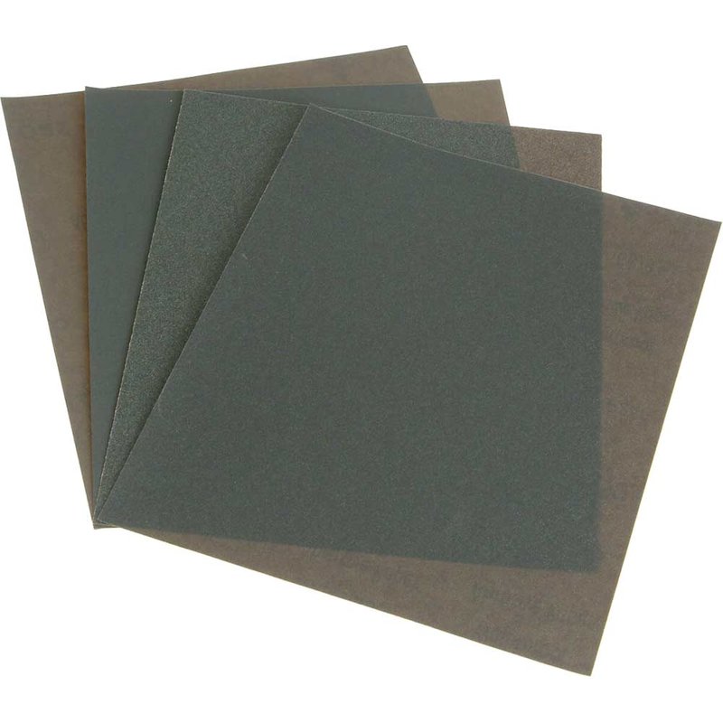 Faithfull Wet & Dry Paper Sanding Sheets 230 x 280mm Assorted (4) FAIAWDP4A