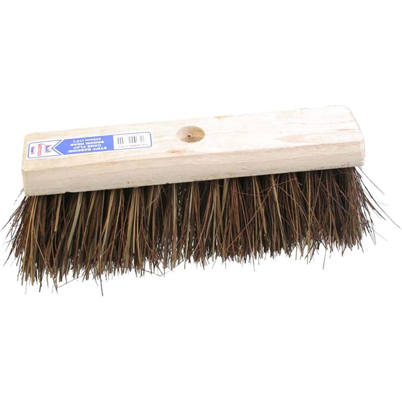 Faithfull Stiff Bassine / Cane Flat Broom Head 325mm (13in) FAIBRBC13FL