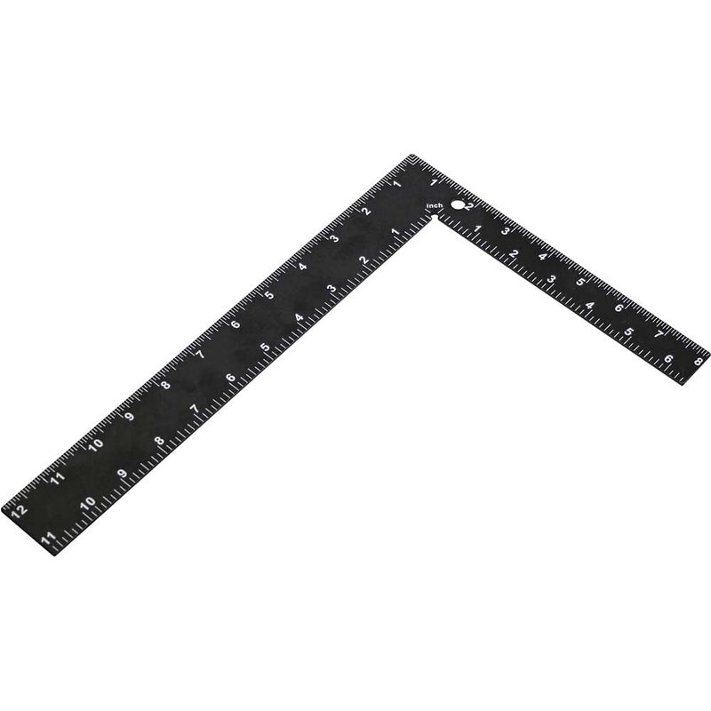 Faithfull Black Steel Roofing Square 200 x 300mm (8 x 12in) FAICS300200