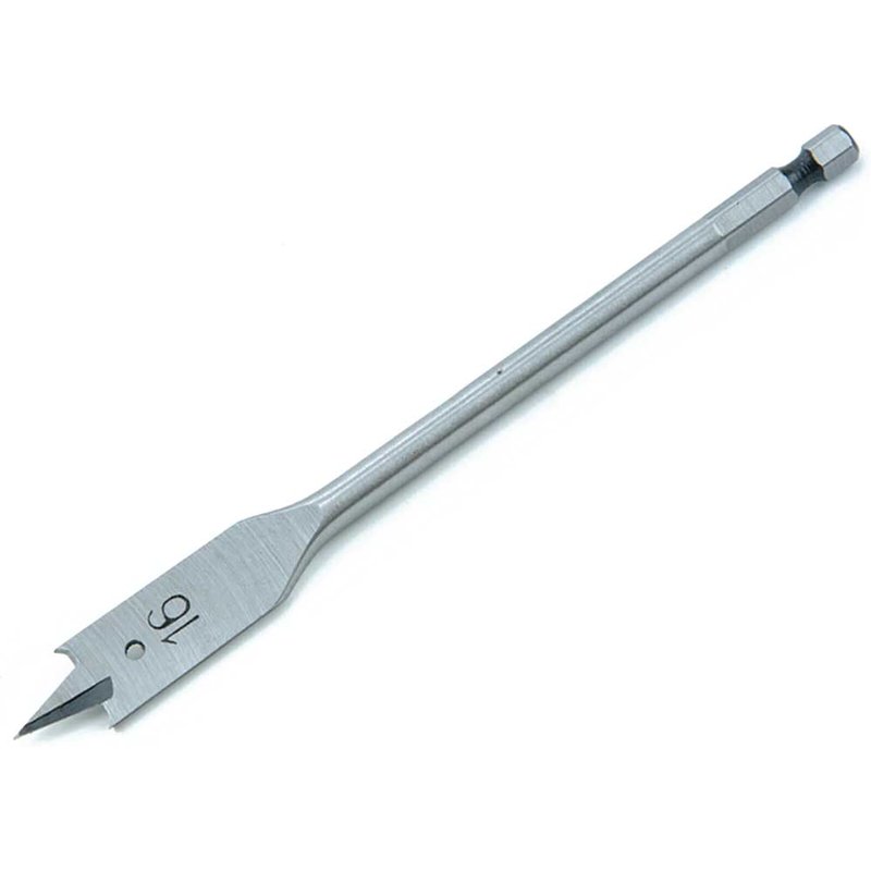 Faithfull Impact Rated Hex Shank Flat Drill Bit 16mm 150mm