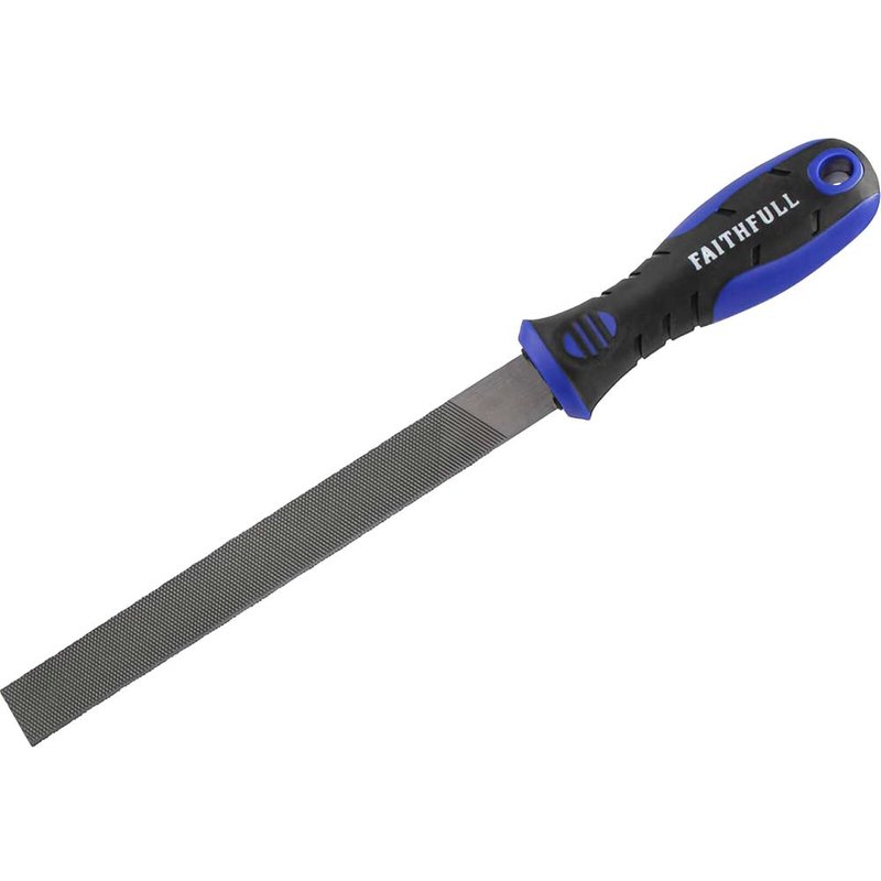 Faithfull Handled Hand Bastard Cut Engineers File 150mm (6in) FAIFIHB6