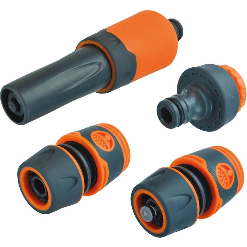 Faithfull Plastic Hose Fittings Starter Kit 1/2in FAIHOSEPLKIT