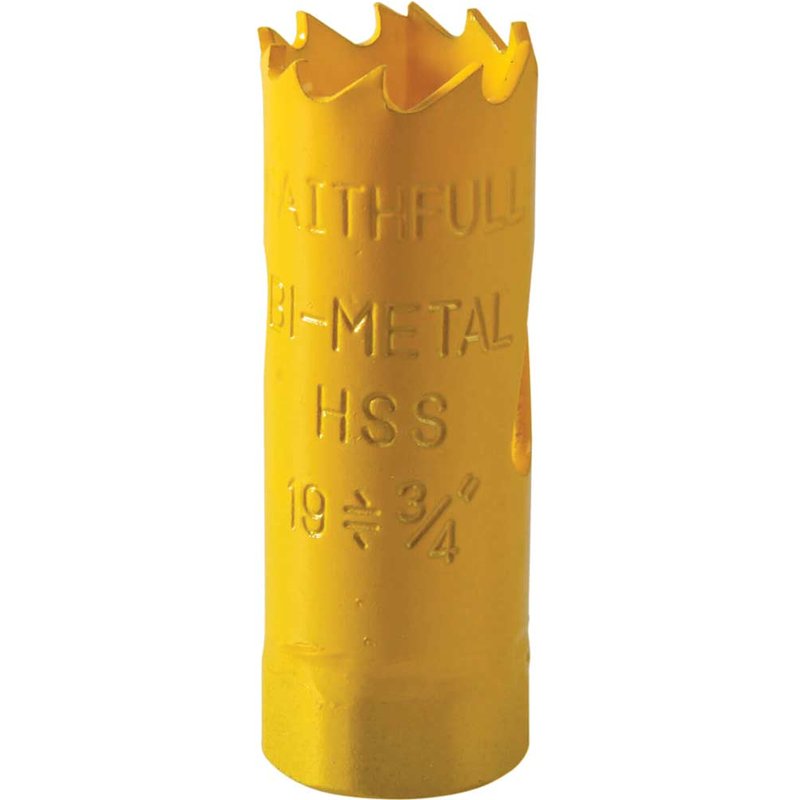 Faithfull Bi-Metal Cobalt Holesaw 19mm FAIHSVP19