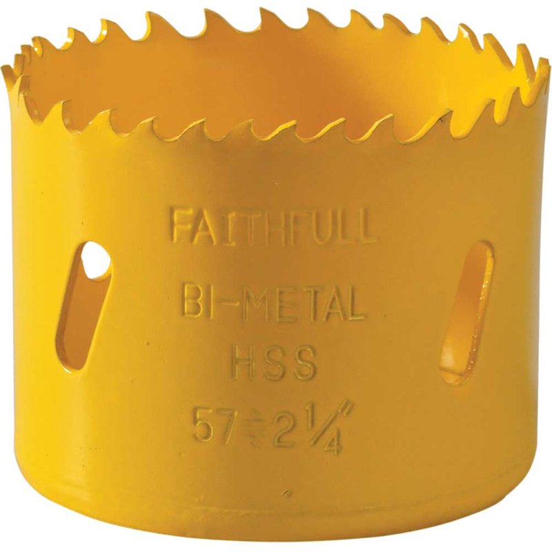Faithfull Bi-Metal Cobalt Holesaw 57mm FAIHSVP57