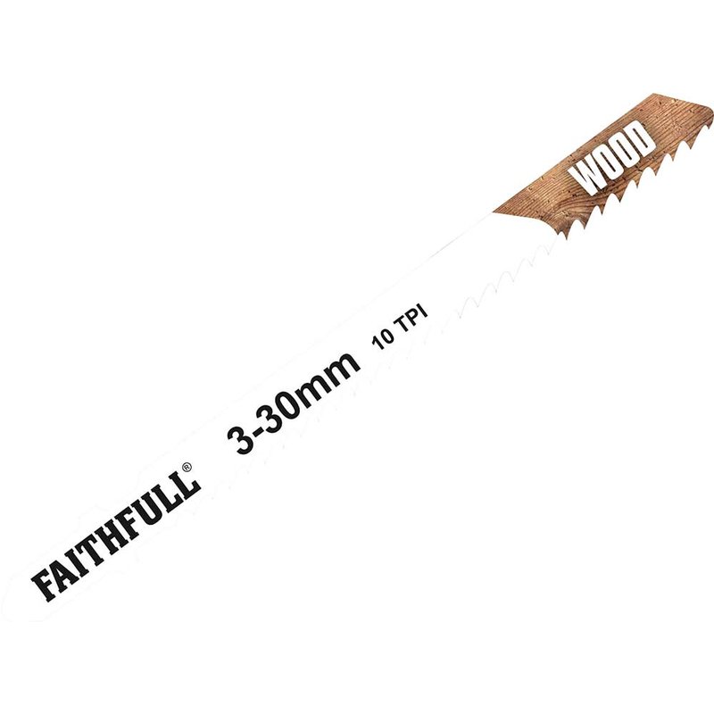 Faithfull Wood Jigsaw Blades Pack of 5 T101B FAIJBT101B