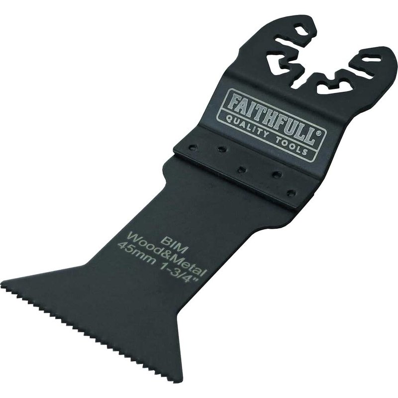 Faithfull Bi-Metal Flush Cut Wood/Metal Blades 44mm (Pack 5) FAIMFWM44B