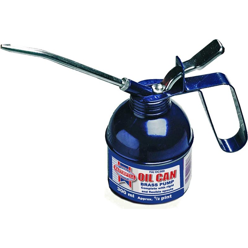 Faithfull Lever Type Oil Can 300ml FAIOC300