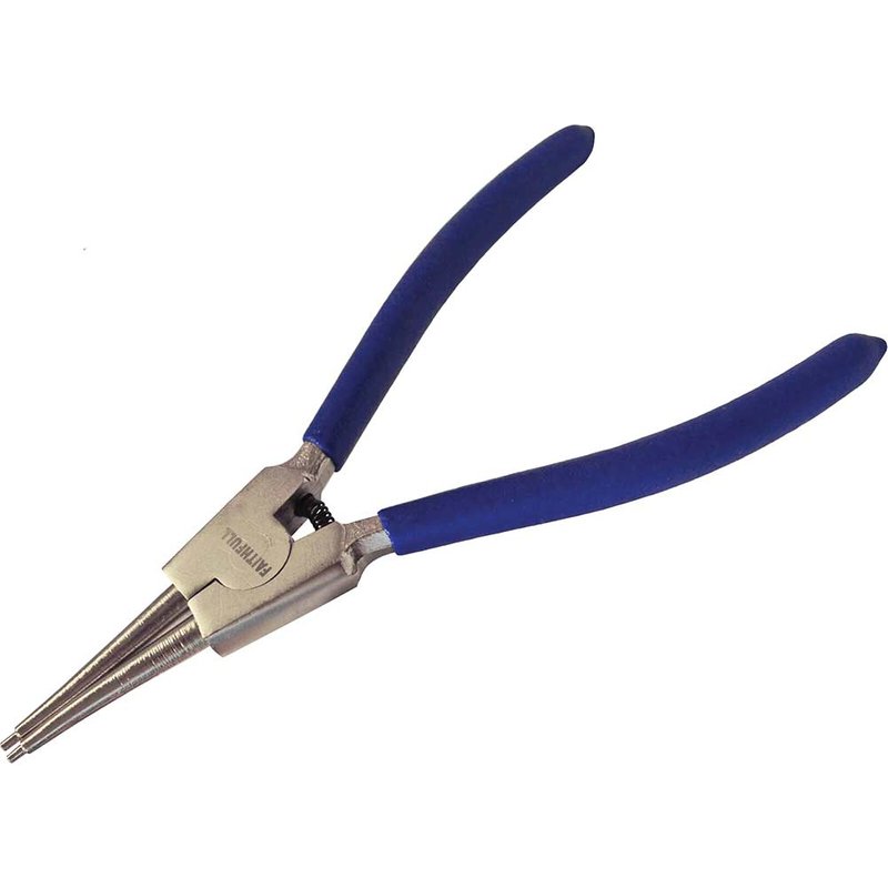 Faithfull Circlip Pliers Outside Straight CRV 180mm (7in) FAIPLCIREXTS
