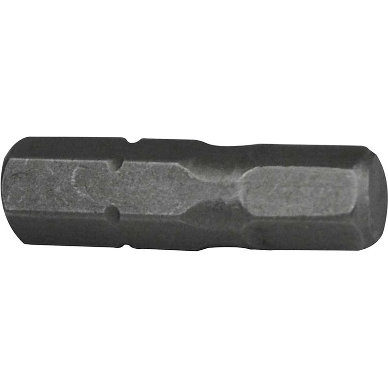 Faithfull Hex S2 Grade Steel Screwdriver Bits 4 x 25mm (Pack 3) FAISBH425