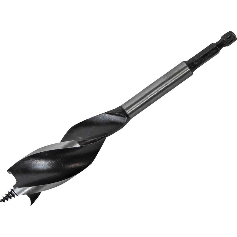 Faithfull Tri-Point Speed Auger Drill Bits 32mm 159mm Pack of 1