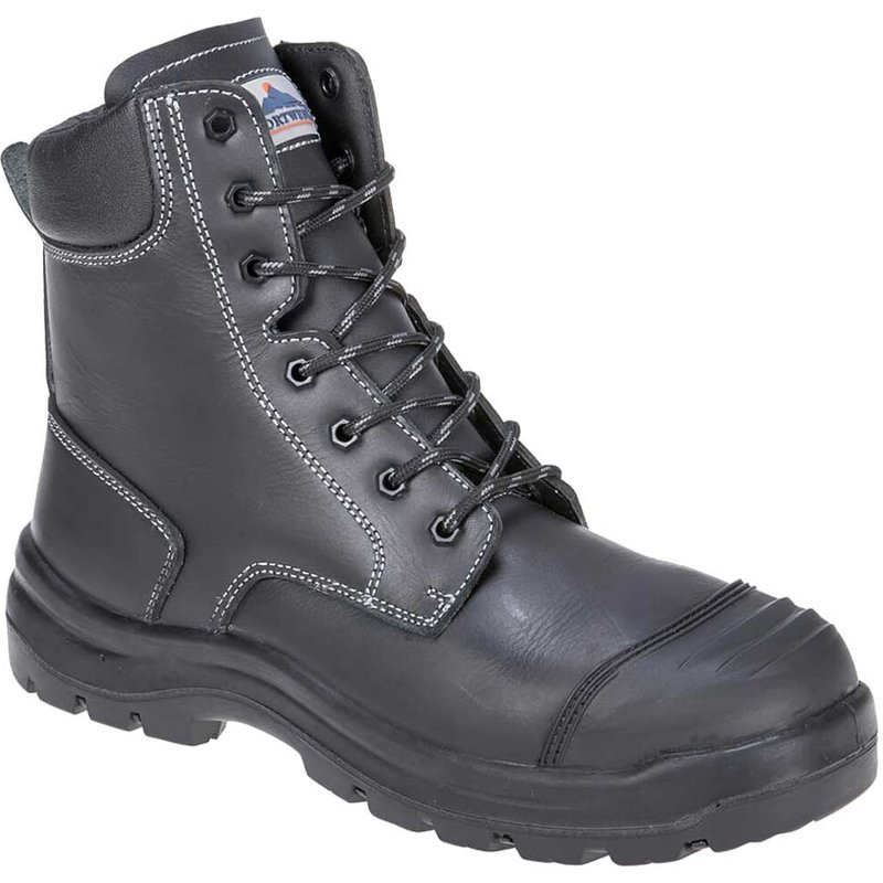 Portwest Mens Eden Safety Boots Black Size 7