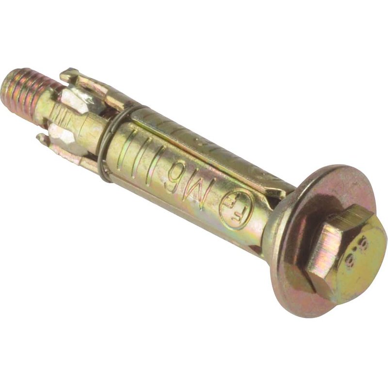 ForgeFix Masonry Anchor Bolt Loose ZYP M8 x 25mm Bag 10 10LB825