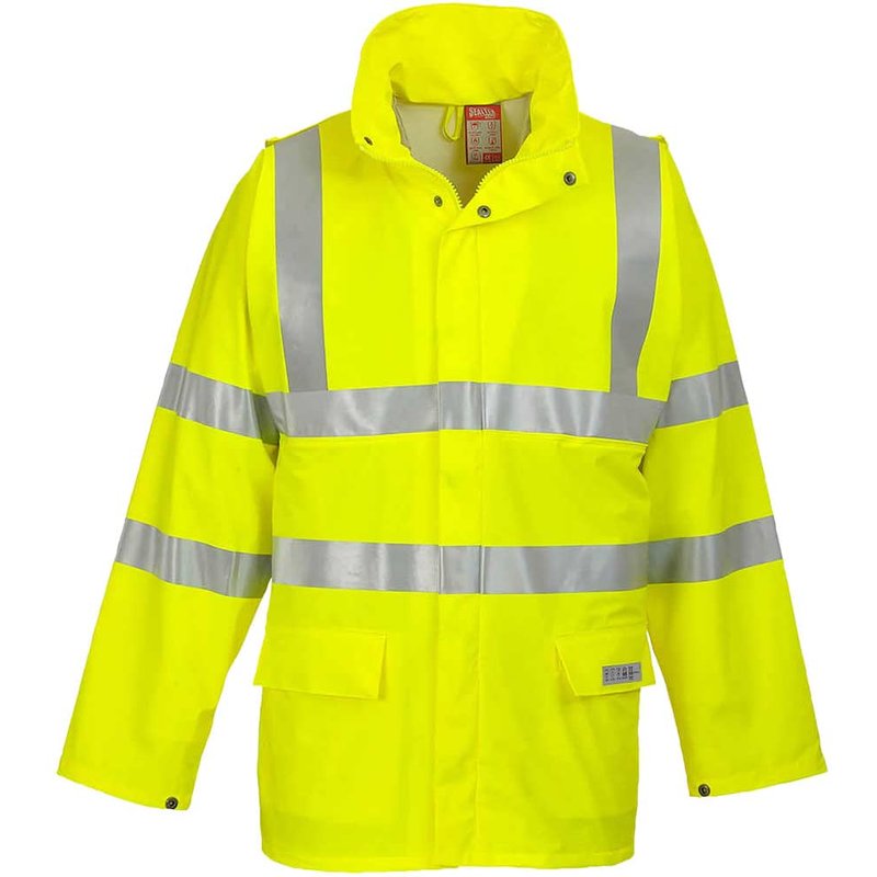 Sealtex Flame Resistant Hi Vis Jacket Yellow 5XL
