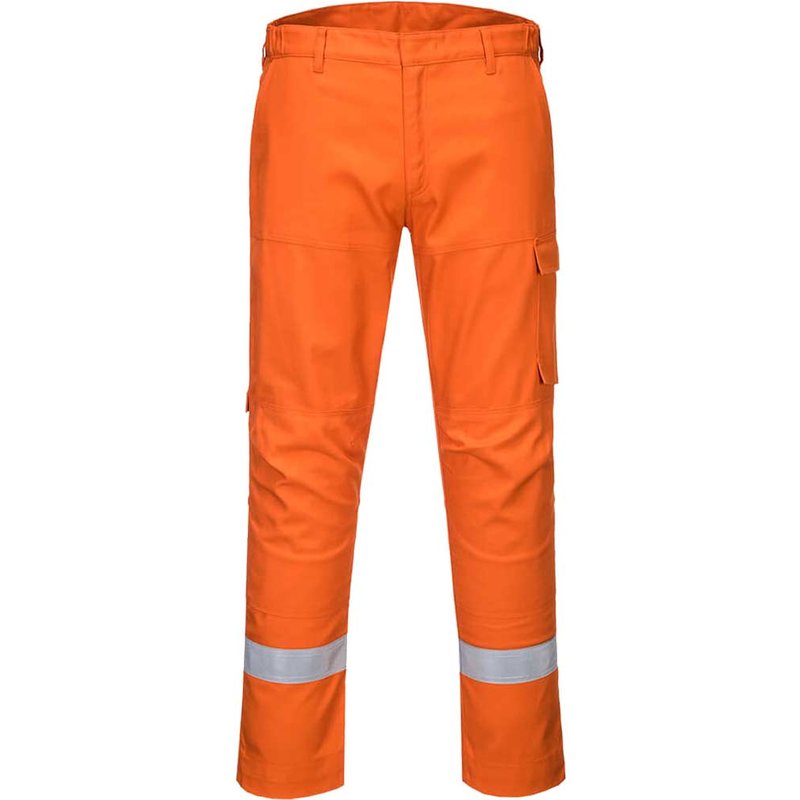 BizFlame Ultra Flame Resistant Trousers Orange 33" 31"