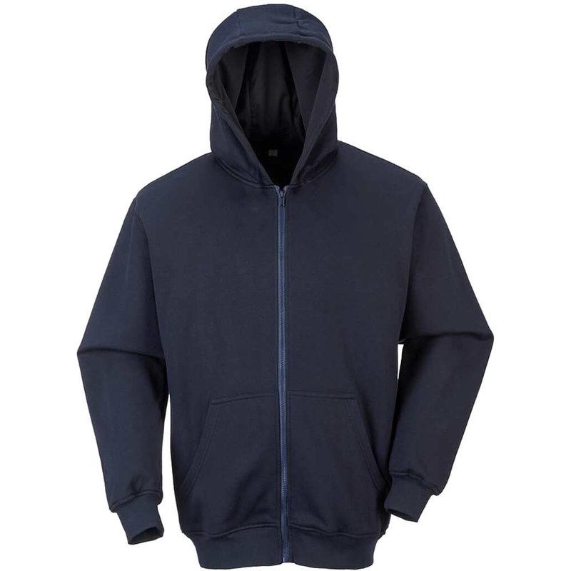 Modaflame Mens Anti Static Flame Resistant Hoodie Navy M