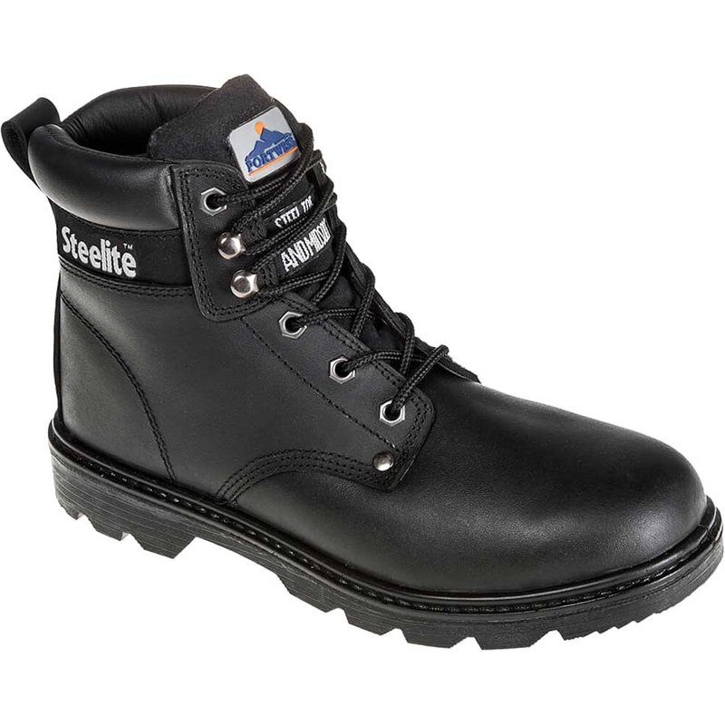 Portwest Steelite S3 Thor Water Resistant Safety Boots Black Size 11