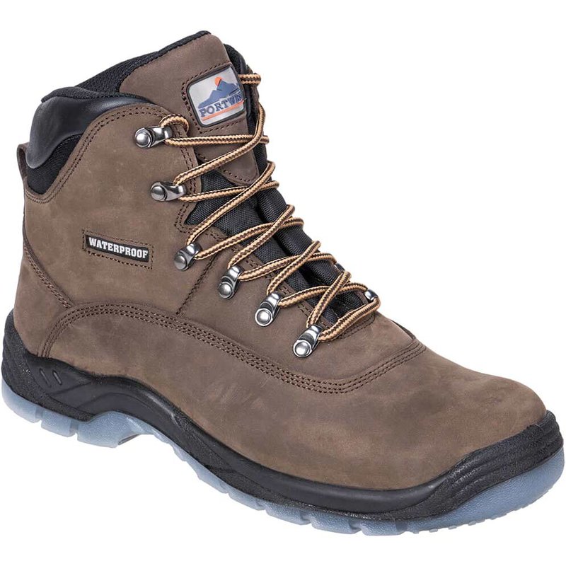 Portwest Mens Steelite Aqua All Weather Boots Brown Size 9