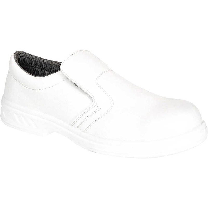 Portwest Occupational Slip On Shoes White Size 2