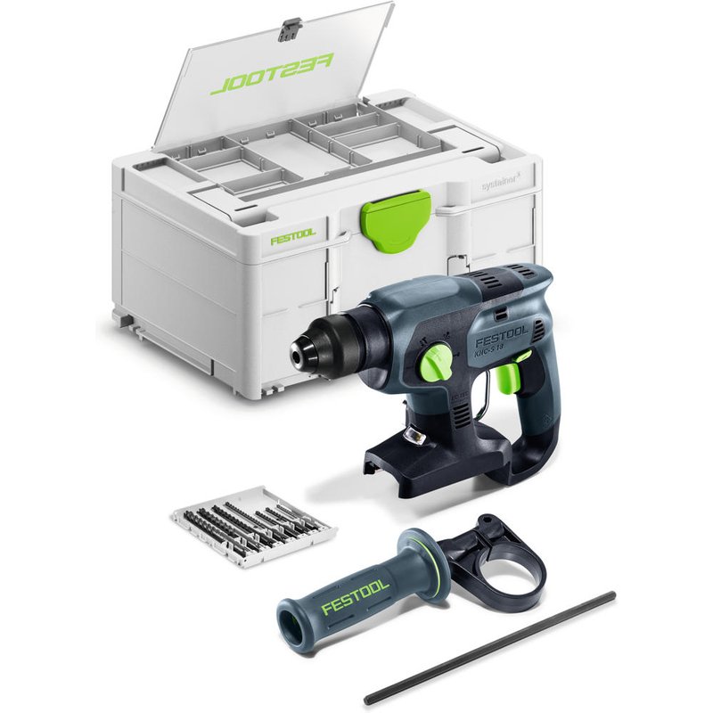 Festool KHC-S 18 18v Cordless SDS Plus Drill No Batteries No Charger Case & Accessories