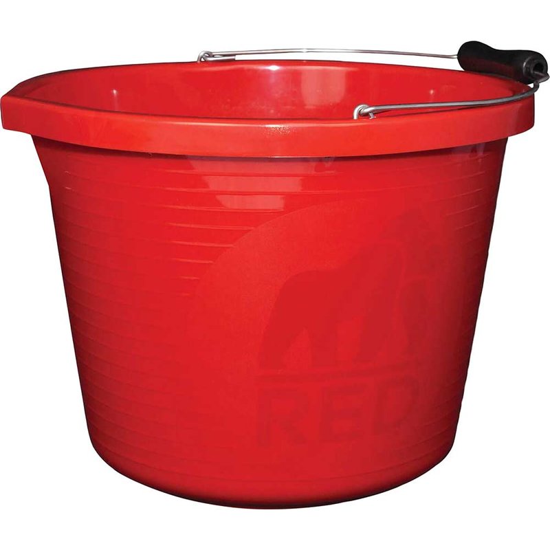 Red Gorilla Premium Bucket 14 litre (3 gallon) - Red PRM/R