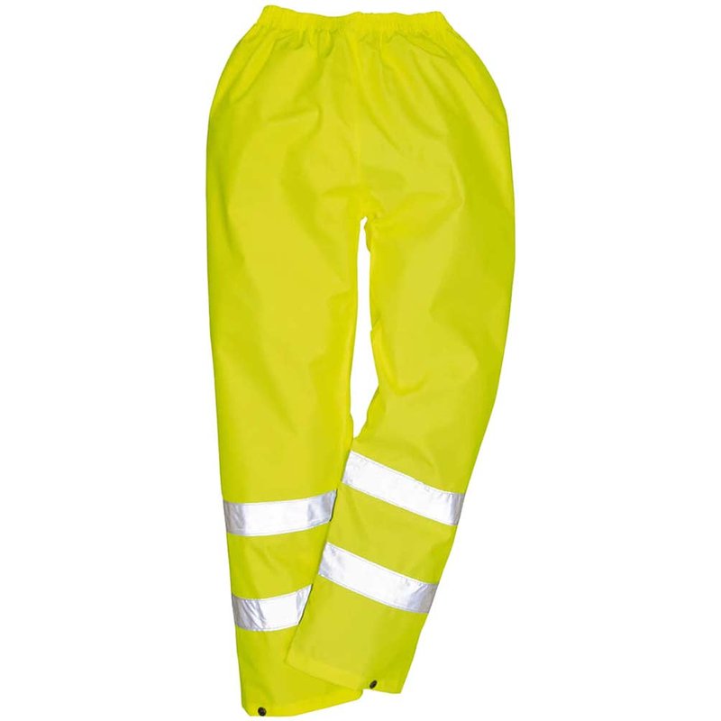 Portwest Hi Vis Rain Trousers Yellow XS