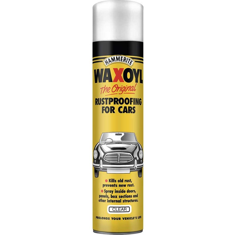 Hammerite Waxoyl Aerosol Rust Remover and Protector Clear 400ml