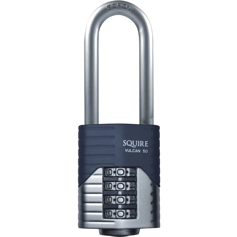 Squire Vulcan Long Boron Shackle Combination Padlock 40mm VULCAN COMBI 40/2.5