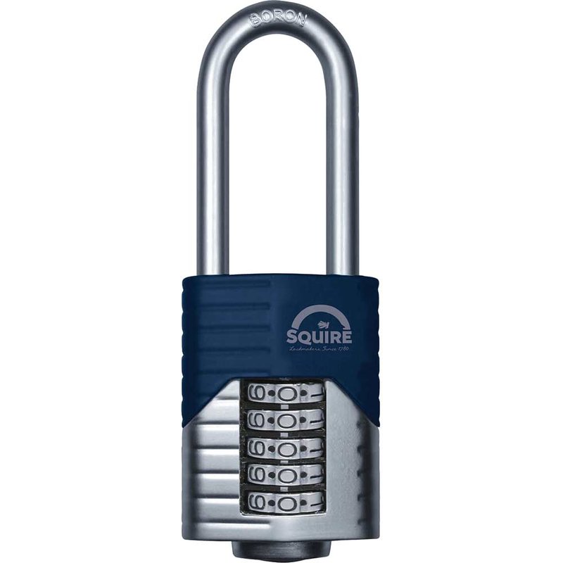 Squire Vulcan Long Boron Shackle Combination Padlock 60mm VULCAN COMBI 60/2.5